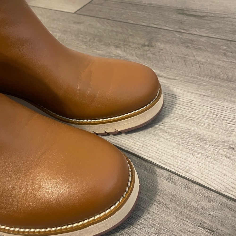 Cole Haan Women's ZERØGRAND City Wedge Waterproof Chelsea Boots - Picture 2 of 5